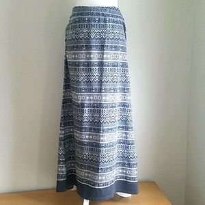 Kuhl maxi skirt black/grey/white